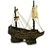 CLIPPER SHIP W/FABRC SAIL SM