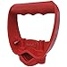 Back-Saving Tool Handle Attachment, Labor-Saving Ergonomic Shovel, or Rake Handle Add-on, RED
