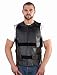 Mens Leather Motorcycle Bullet REPLICA Vest, Velcro Straps