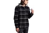 Rusty Men's Humpstead Hooded Jacket, Charcoal, X-Large