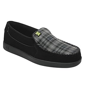 DC Men's Villain TX Skate Shoe,Black/Turquoise/Soft Lime,9.5 M US