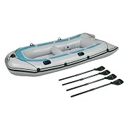 Coleman 4-Person Colossus Inflatable Boat with Oars