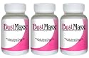 BUSTMAXX (3 Bottles) The TOP RATED Breast Enlargement, Bust Enhancement Pill. Natural Female Augmentation that Works ~ GAIN UP TO 3 CUP SIZES
