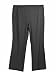 INC International Concepts Woman Black Flare-Leg Pant Black 18W
