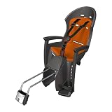 Hamax Smiley One Point Fitting Rear Mounted Seat Dark Grey