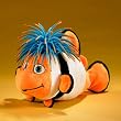 BUBBLEZ CLOWN FISH ZIBBIE WITH KOOSH HEAD