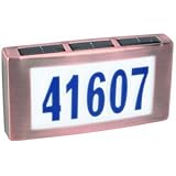 SOLAR POWER NUMBERS HOUSE ADDRESS