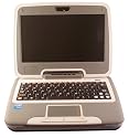 CTL E09L 9-Inch 2go PC Laptop (900 MHz Intel Celeron Processor, 512 MB RAM, 40 GB Hard Drive, Linux Preloaded) Bone/Grey