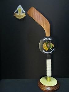 CHICAGO BLACKHAWKS HOCKEY BEER TAP HANDLE KEGERATOR