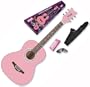 Daisy Rock Debutante Junior Miss Acoustic Bubble Gum Pink Guitar Starter Pack