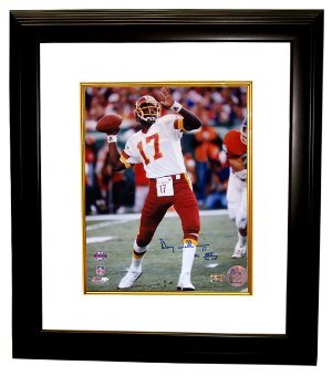 Doug Williams signed Washington Redskins SBXXII 8x10 Photo Custom Framed SB XXII MVP- Steiner Hologram