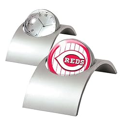 Cincinnati Reds MLB Spinning Desk Clock by Great American Products