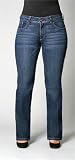 Moody Blue Five Pocket Stretch Jean Plus Size