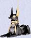 Egyptian Holiday Christmas Ornament anubis sculpture