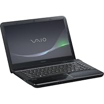 Sony VPCEA22FX/B 14.0" screen, 500GB hard drive VAIO laptop computer