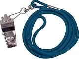Set of 4 Whistle/Lanyard Combo - Blue