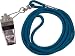 Set of 4 Whistle/Lanyard Combo - Blue