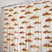 Goldfish Shower Curtain Clear Vinyl by Interdesign