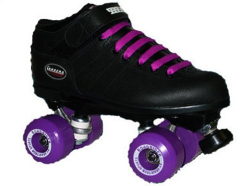 Riedell Carrera Outdoor Purple Black Ladies Womens Girls Mens Boys Kids Childrens Youth Quad Speed Roller Skates