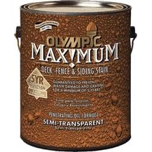 OLYMPIC PPG 79553A/01 GALLON BROWN SEMI TRANS STAIN
