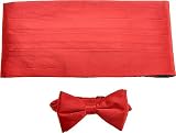 Giorgio Bissoni Men's Solid Boxed Silk Cummerbund & Bow Tie Sets