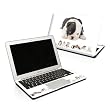 Lazy Days Design Skin Decal Sticker for Apple MacBook 13"" (Black or White Polycarbonate w/SEPARATE TRACKPAD)