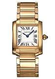 Cartier Tank Francaise Ladies' Watch 18K Rose Gold SilverDial W500264H