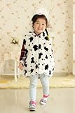 Unisex-Child Plush Animal Hoody Vest Costumes Cow Vest (S)