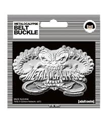 Metalocalypse Dethklok DemonHead Silver Belt Buckle