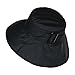 FLH Cute Bucket Rain Hat w/Buckle Accent, 3.5 inch Wide Brim, Roll-Up Packable