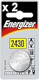 Twin Pack Energizer CR2430 3v Lithium button coin cell battery