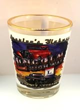 Lincoln Highway Shot Glass