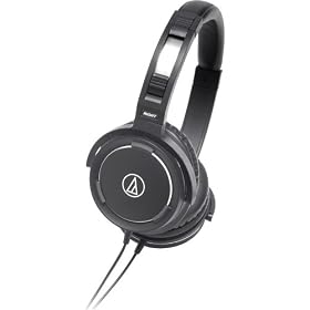 Audio-Technica Solid Bass Over-Ear Headphones (ATH-WS55BK): Electronics