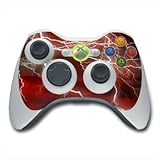 Apocalypse Red Design Skin Decal Sticker for the Xbox 360 Controller
