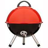 Produkt-Bild: Sagaform Picnic Kugelgrill, emailliert, rot/schwarz, D: 36 cm