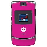 Motorola RAZR V3 Unlocked Phone with Camera, and Video Player--International Version with No Warranty (Magenta Pink)