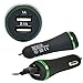 ETvalley Bluetooth Car Charger with NFC Function, 2 USB Ports Car Charging, Hands-Free Calling, MP3 Player, Black