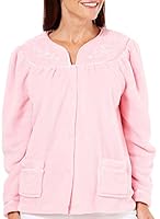 Casual Moments Women's Bed Jacket Shawl Collar Robe at Amazon Womenâs Clothing store: Ladies Bed 