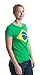BRAZIL NATIONAL FLAG Ladies' T-shirt / Bandeira do Brasil, Brazilian Tee