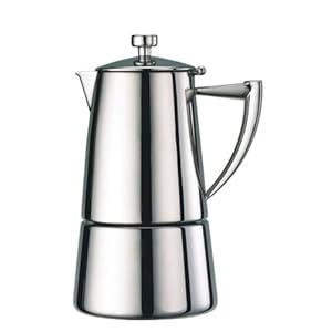 Cuisinox Roma 6-cup Stainless Steel Stovetop Espresso Maker