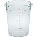 Camwear Polycarbonate Round Food Storage container, 8 Quart