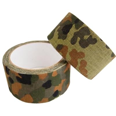 カモフラージュテープ 布素材 グリップテープ フレック 迷彩 西ドイツ軍 伸縮性有