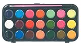 Darice 2700-41 21-Color Semi-Moist Watercolor Set