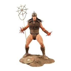 Conan the Barbarian figurine Battle Helmet Pit Fighter Conan 18 cm Neca