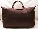 Longchamp Pliages Chocolate Brown Large Tote Bag Purse