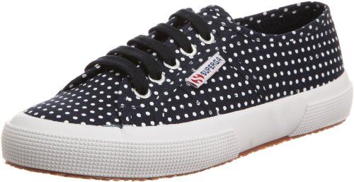 superga blu pois