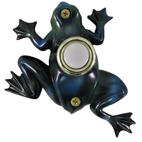 Company's Coming DBP-008 Frog Painted Doorbell Cover