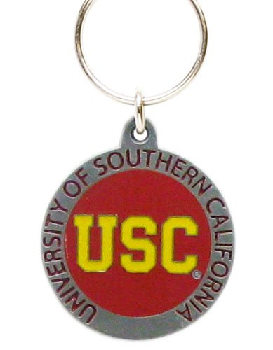 College Team Logo Key Ring - USC Trojans