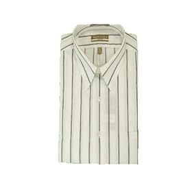 Van Heusen Men's Long Sleeve Men's Fitted Fancy Broadcloth Stripe Shirt