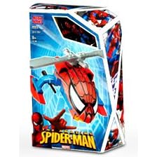 Mega Bloks Red White and Blue SpiderMan Transporter